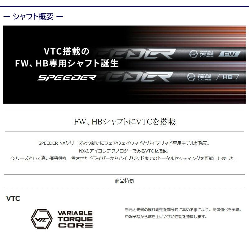 3〜5営業日】タイトリストFW用 スリーブ付きシャフト Fujikura