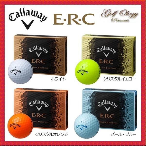 日本正規品 2017年モデル Callaway キャロウェイ E.R.C ゴルフボール 1ダース(12個入り) ※平日限定即納商品｜golfology