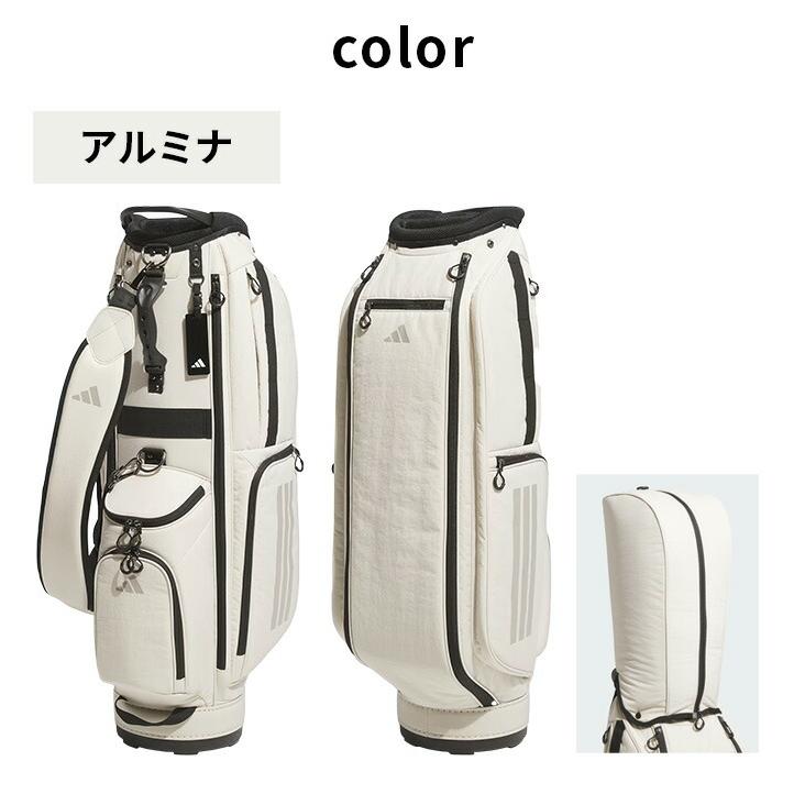 アディダス スリーストライプス コーデュラ キャディバッグ 8.5型