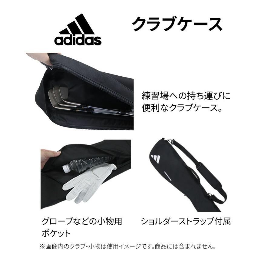 アディダス 26 ゴルフ クラブケース RO831 SMU KV7529 ブラック adidas
