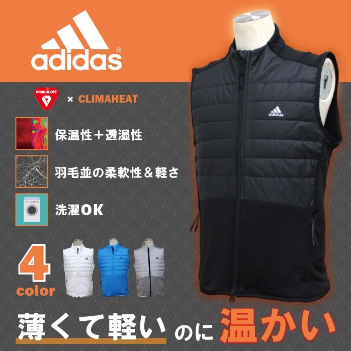 アディダス ゴルフ メンズ ベスト ストレッチ Climaheat ハイブリッド Lnw09 薄くて軽いのに温かい プリマロフト Adidas ゴルフパートナー 別館 通販 Paypayモール