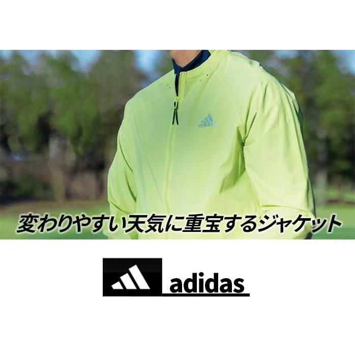 アディダス ゴルフ ウエア フルジップ クルーネック ジャケット 22SS HEAT.RDY TO015 HB3640 HB3647 HB3648 adidas｜golfpartner-annex｜05