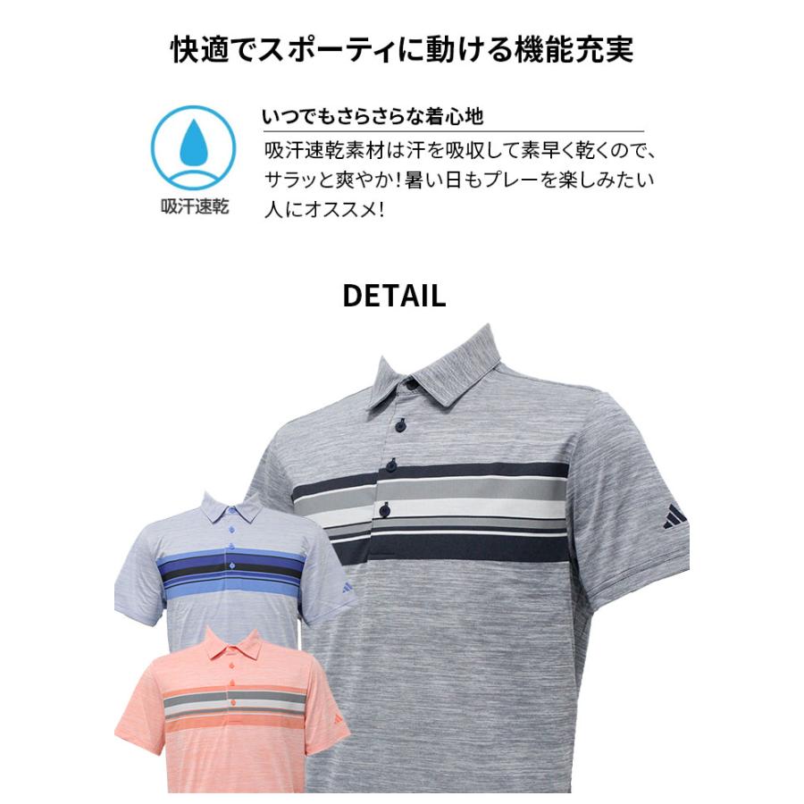 アディダス ゴルフウェア メンズ 半袖 ポロシャツ 春 夏 EEW11 アディダス ゴルフウェア メンズ 半袖 ポロシャツ 春 夏 EEW11