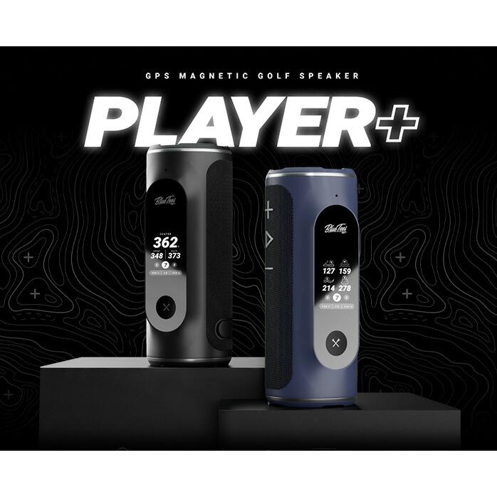BLUE TEES GOLF The Player ＋ Speaker 電気蓄音機 足し加える 金棒引き 米国海軍 黒いこと GPS ナビ 金棒引き