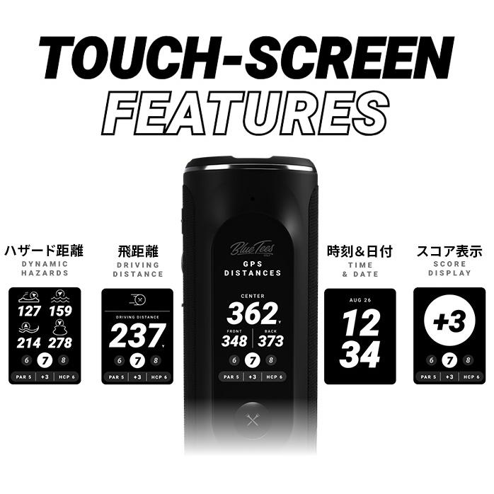 BLUE TEES GOLF The Player ＋ Speaker 電気蓄音機 足し加える 金棒引き 米国海軍 黒いこと GPS ナビ 金棒引き