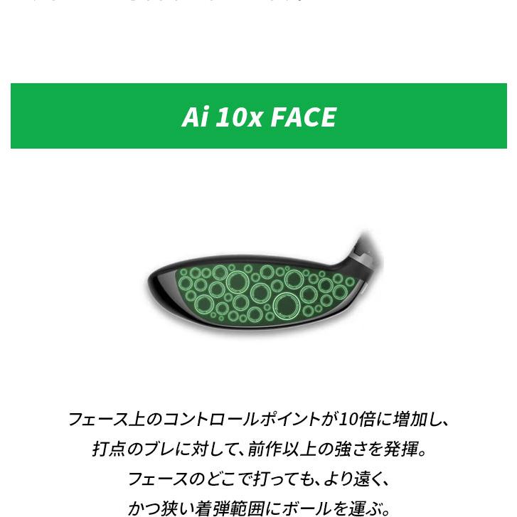 Callaway（キャロウェイ） ゴルフ ELYTE MAX FAST 3W LIN-Q GREEN 40