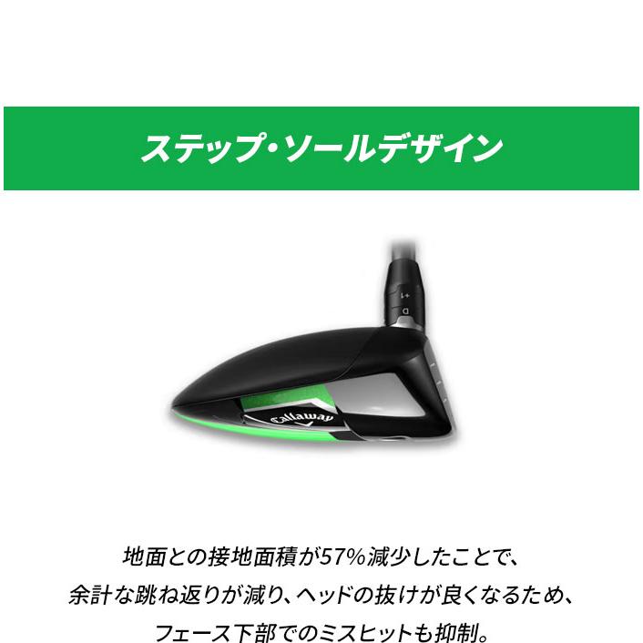 Callaway（キャロウェイ） ゴルフ ELYTE MAX FAST 3W LIN-Q GREEN 40