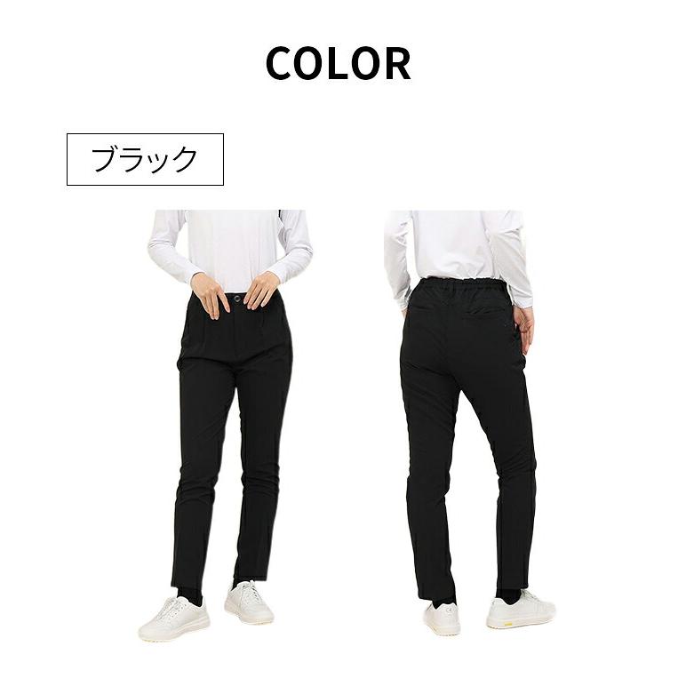 G58 新品 クランク ジャケット パンツ ズボン ゴルフ レディース S 店頭展示品 クランク CLUNK レディース ゴルフウェア CL5TUD07 タック