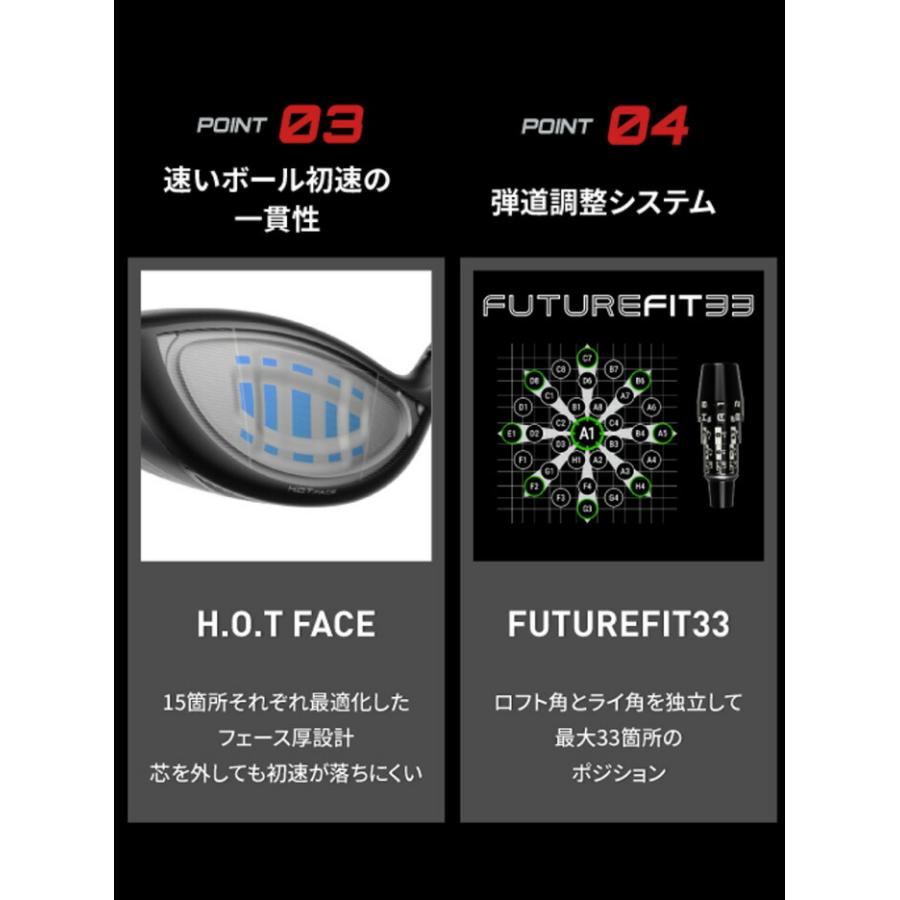 コブラ プーマ ゴルフ OPTM X ドライバー メンズ 右利き 9° 10.5