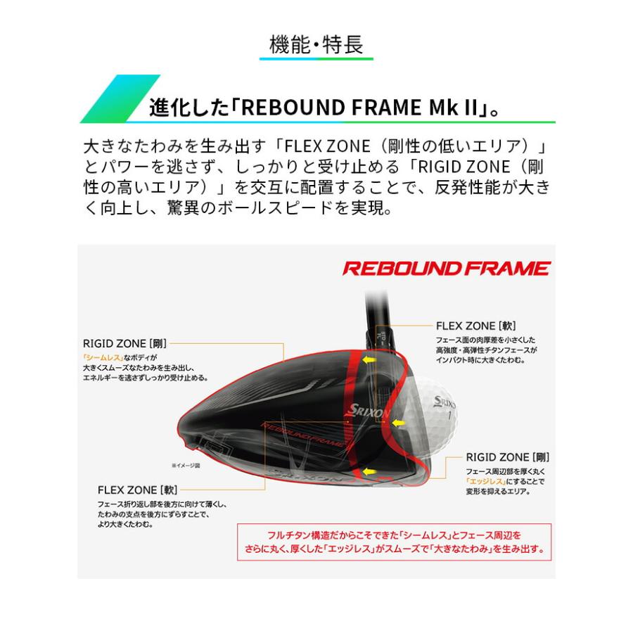 ダンロップ スリクソン SRIXON ZX7 Mk II ドライバー メンズ 右利き