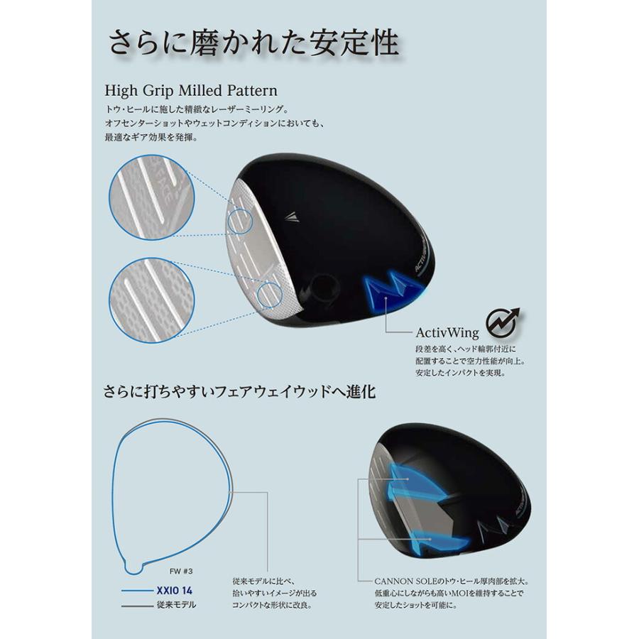 ダンロップ ゼクシオ XXIO14 フェアウェイウッド メンズ 2025年モデル
