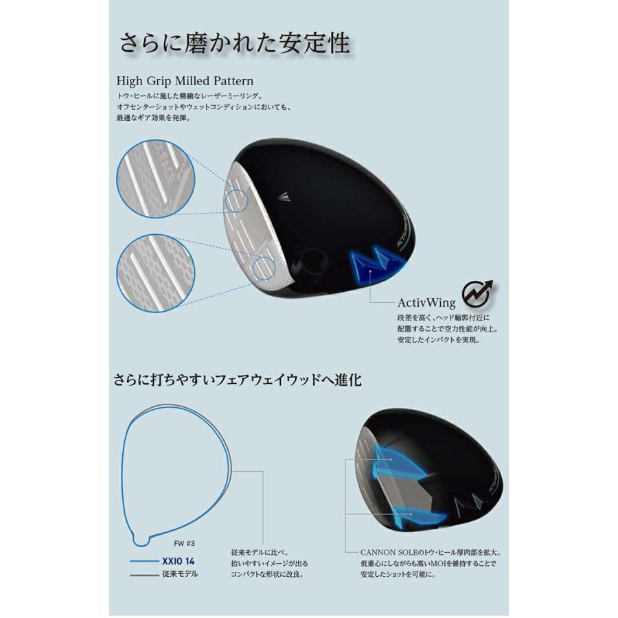 XXIO ダンロップ ゼクシオ 14 ＋ フェアウェイウッド メンズ 14+