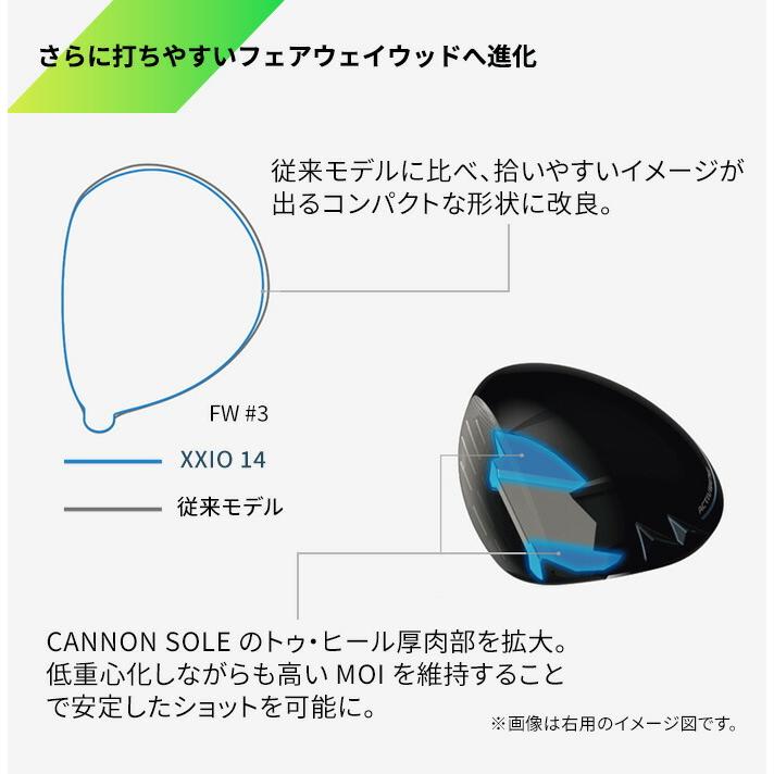 ダンロップ ゼクシオ XXIO14 レフティ フェアウェイウッド 2026 MP1400