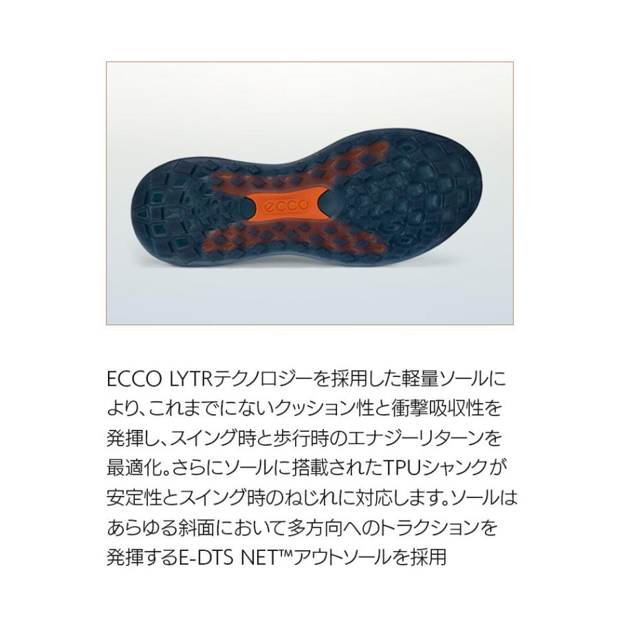 交換往復無料】 ECCO エコー ゴルフシューズ LT1 BOA メンズ スパイク