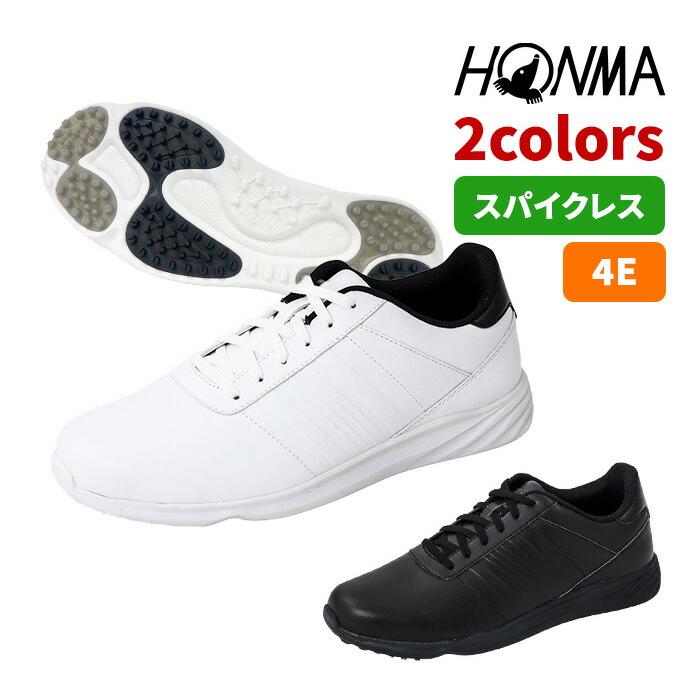 本間ゴルフ25 SR12503 ユニセックス 4E紐式スパイクレス シューズ
