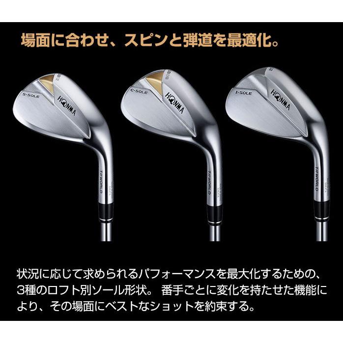 本間ゴルフ ゴルフ TOUR WORLD TW-W (2021) メンズ 単品 ウェッジ Dynamic Gold S200 TW ホンマ