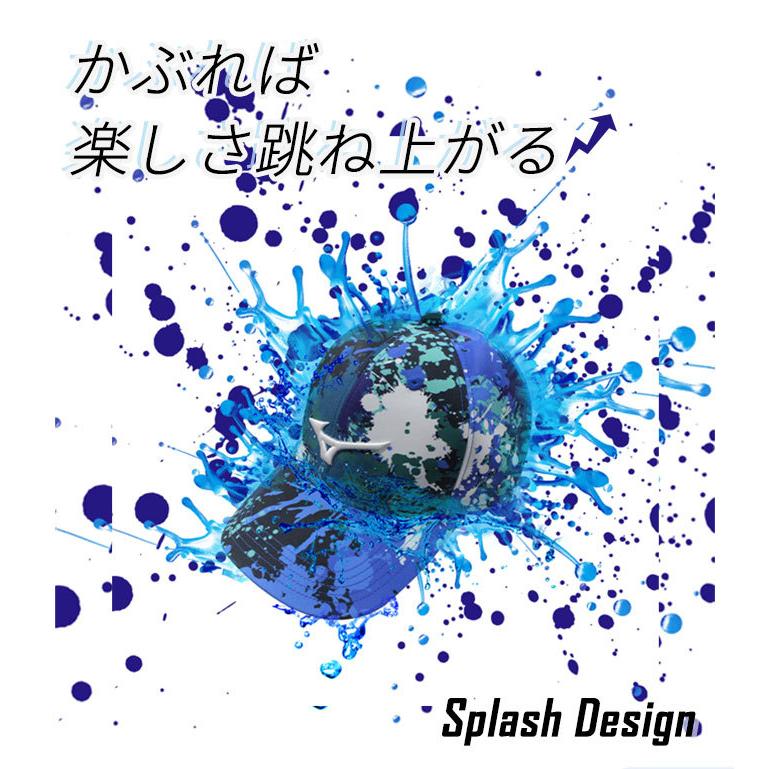 MIZUNO（ミズノ） ゴルフ キャップ ペイント プリント E2JW2066