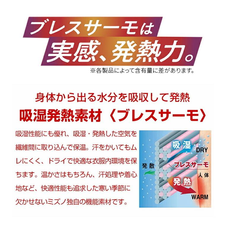 ミズノ ブレスサーモ 体感セット 福袋 2025 S M L LL ミズノ ブレスサーモ 体感セット 福袋 2025 S M L LL