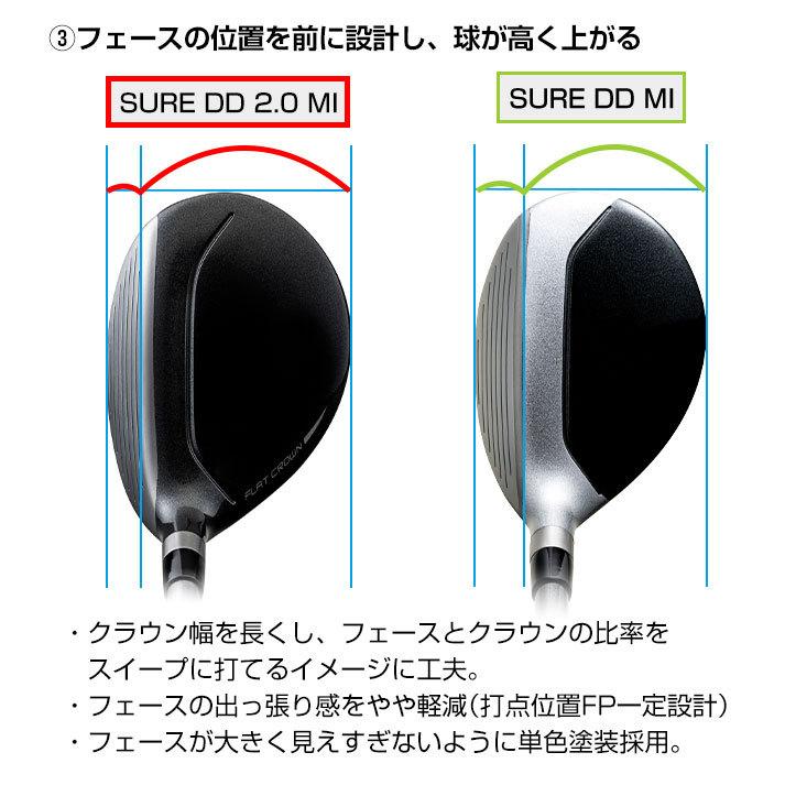 MIZUNO 【2本セット】 ミズノ ゴルフ SURE DD 2.0 MI マルチアイアン 