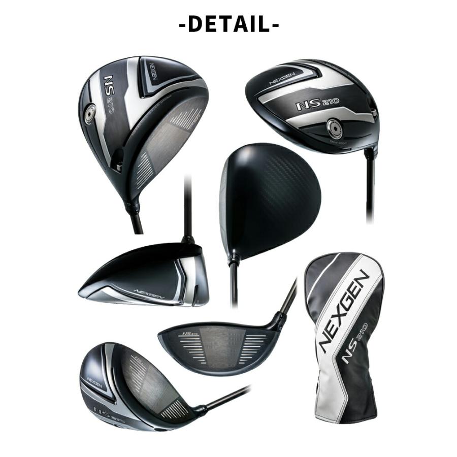 NEXGEN NS210 ドライバー ゴルフパートナー 限定モデル ネクスジェン 1フレックス シャフト 飛距離 飛び｜golfpartner-annex｜19