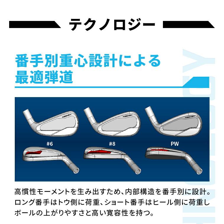 NEXGEN NS210 アイアンセット 5本セット #6〜PWゴルフパートナー NEXGEN NS210 アイアンセット 5本セット #6〜PWゴルフパートナー