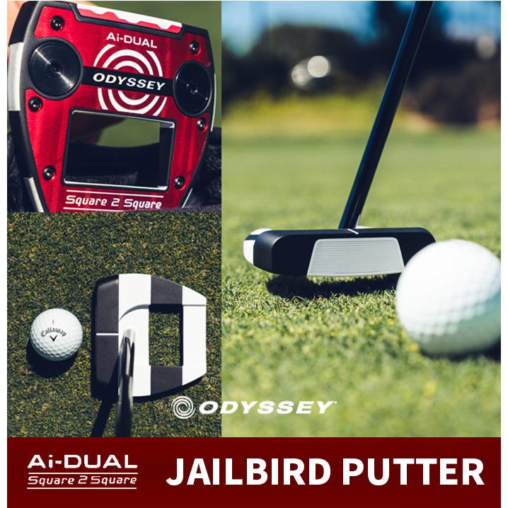 値下げしました!】オデッセイ Ai-DUAL SQUARE 2 JAILBIRD パター