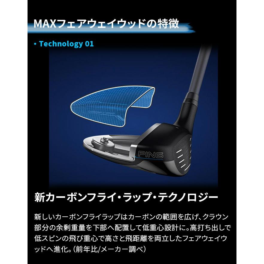 ピン PING G440 MAX フェアウェイウッド 3W 5W ALTA J CB BLUE / TOUR
