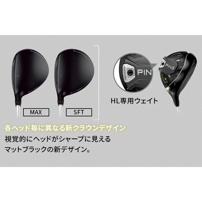PING ピン G430 HL MAX フェアウェイウッド 5W レフティ SPEEDER NX 45