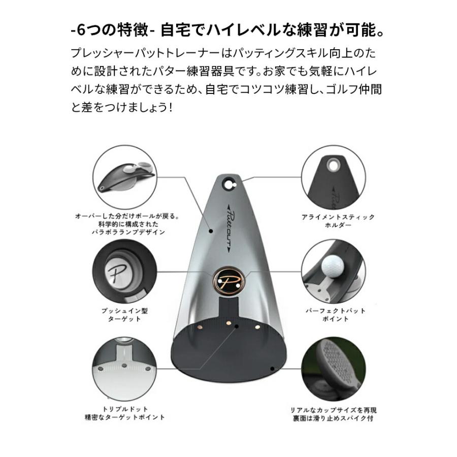 PuttOUT プレミアムプレッシャーパットトレーナー 24 プレミアム