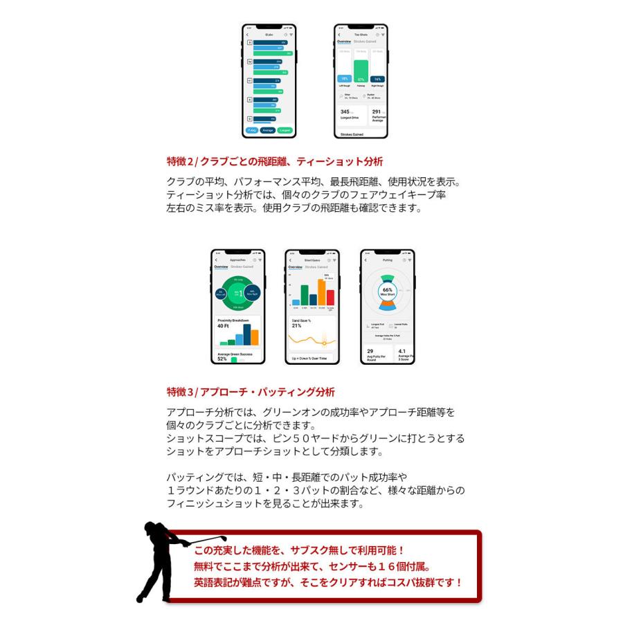 店頭展示品 外箱訳あり ショットスコープ Shot Scope V3 ブラック