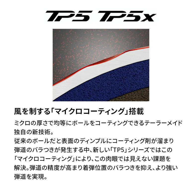 TaylorMade（テーラーメイド） ゴルフ TP5 TP5x Pix ストライプ 2026年