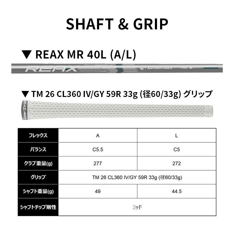 テーラーメイド ゴルフ Qi4D MAX LITE ドライバー レディース 右利き カーボンシャフト REAX MR 40 L A TaylorMadeの画像
