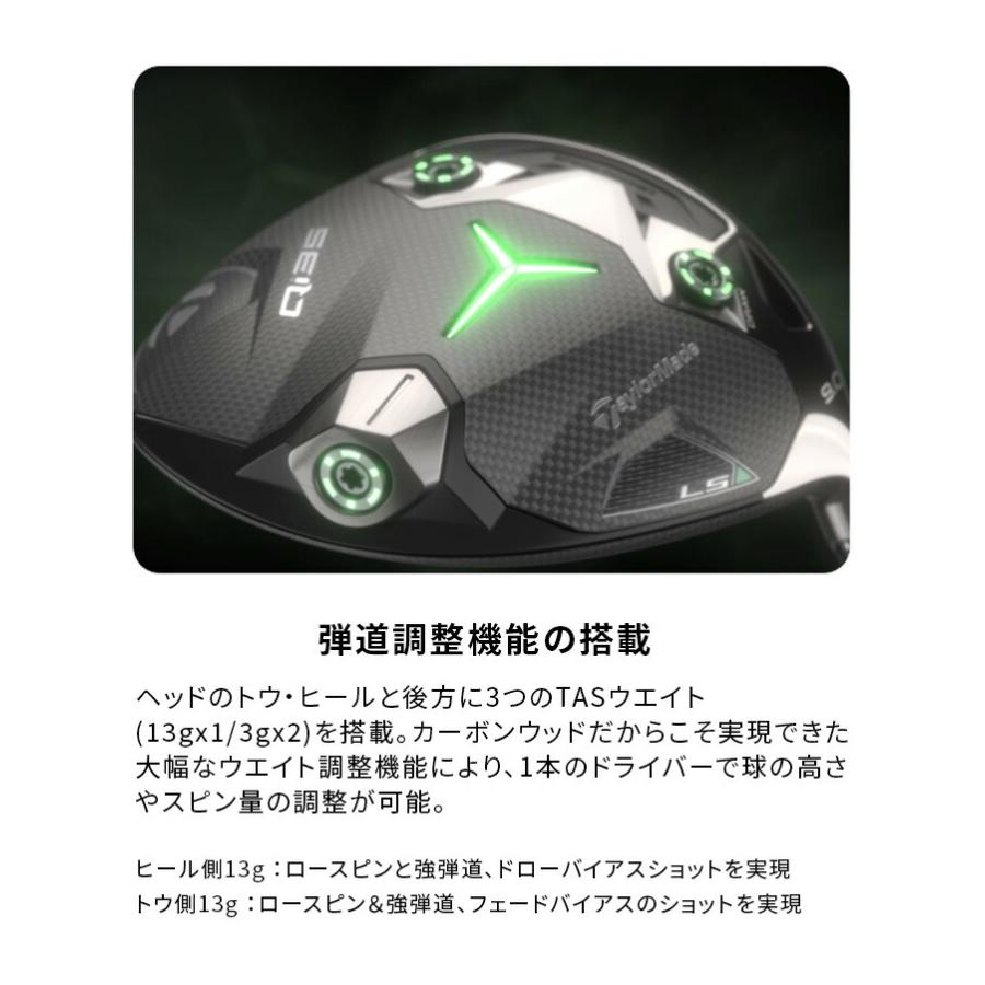 テーラーメイド ゴルフ Qi35 LS ドライバー Driver 9° SPD NX VIOLET