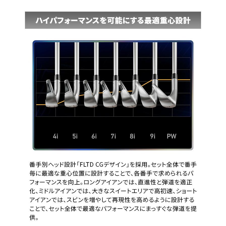 Taylor Made Qi アイアンセット 5本セット 6I 7I 8I 9I PW Diamana