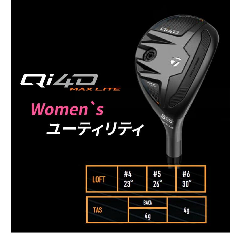 TaylorMade（テーラーメイド） ゴルフ Qi4D MAX LITE ユーティリティ