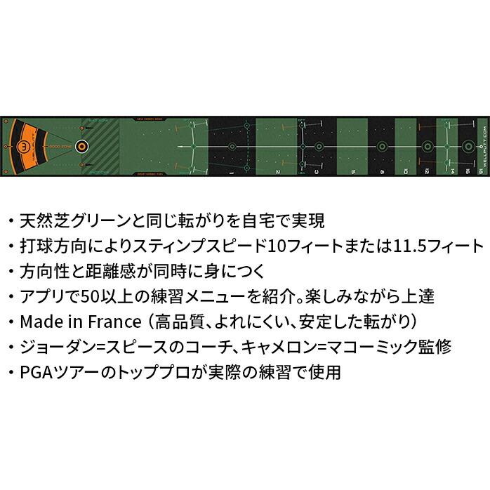 テックウインド ウェルパット Wellputt パターマット 4m パター練習