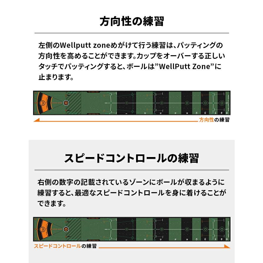 テックウインド ウェルパット Wellputt パターマット 4m パター練習