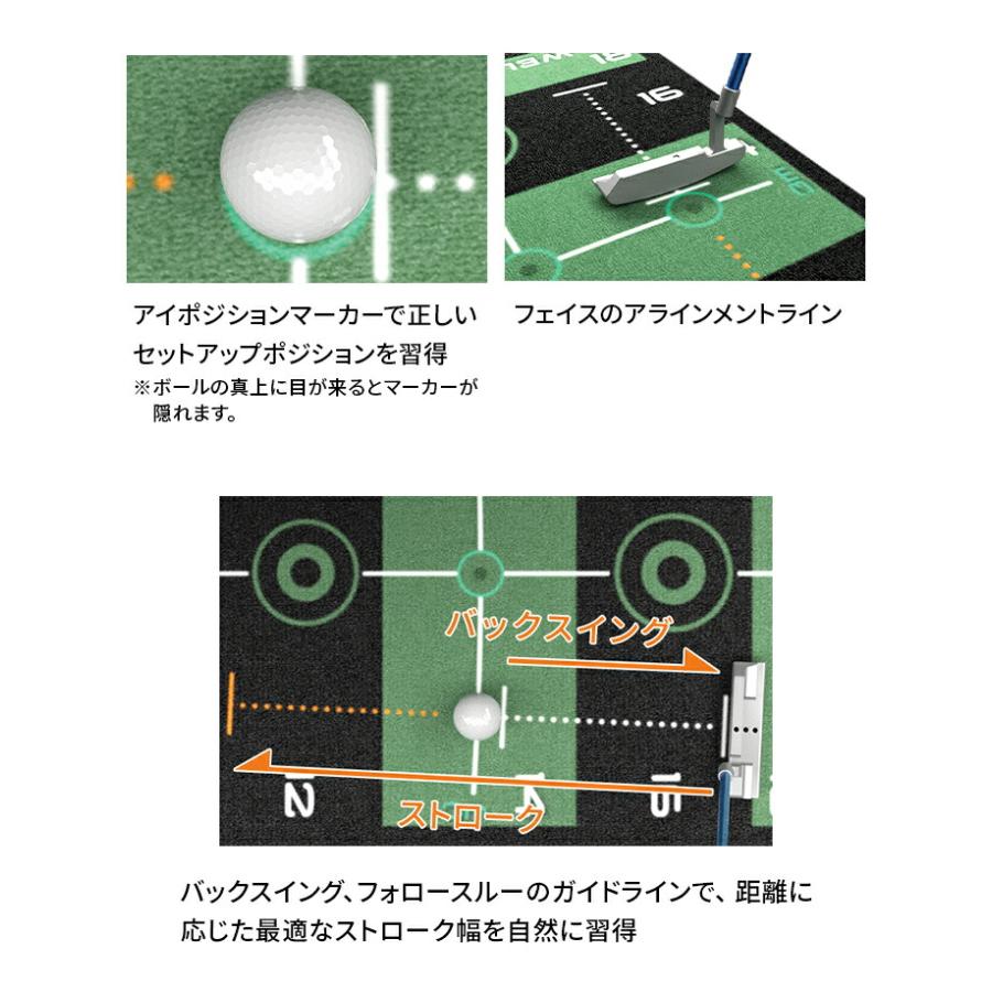テックウインド ウェルパット Wellputt パターマット 4m パター練習