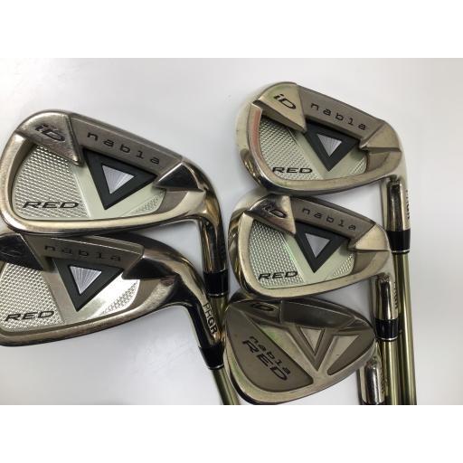 全商品オープニング価格! プロギア PRGR アイアンセット nabla RED(2015) iD nabla RED(2015) 5S フレックスSR Cランク, ハリマチョウ 0ba35cb2