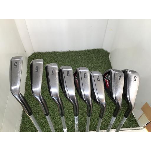 【お得】 キャロウェイ Callaway レーザー レイザー ブラック アイアンセット RAZR X Black 8S フレックスSR Cランク, シアターハウス c5a75208