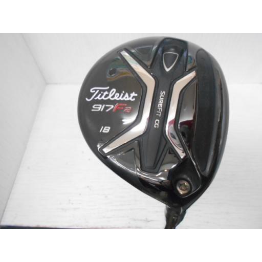 【送料無料/新品】 タイトリスト Titleist フェアウェイウッド 917 F2 18° フレックスS Cランク, カワウエムラ bb1d6e25