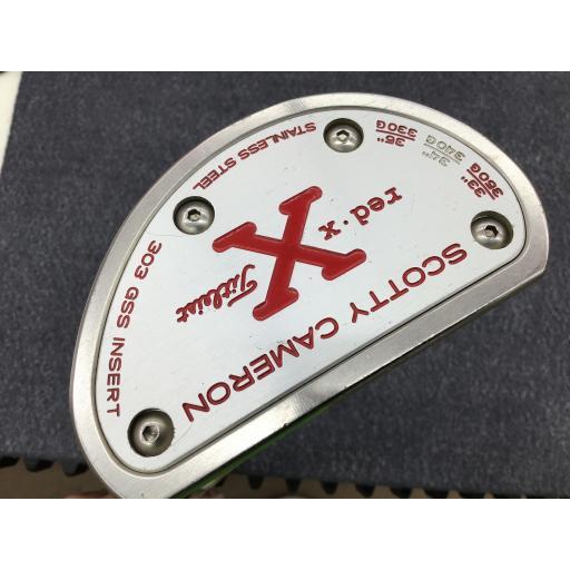 スコッティキャメロン red X 34インチ GSSインサート！！Scotty