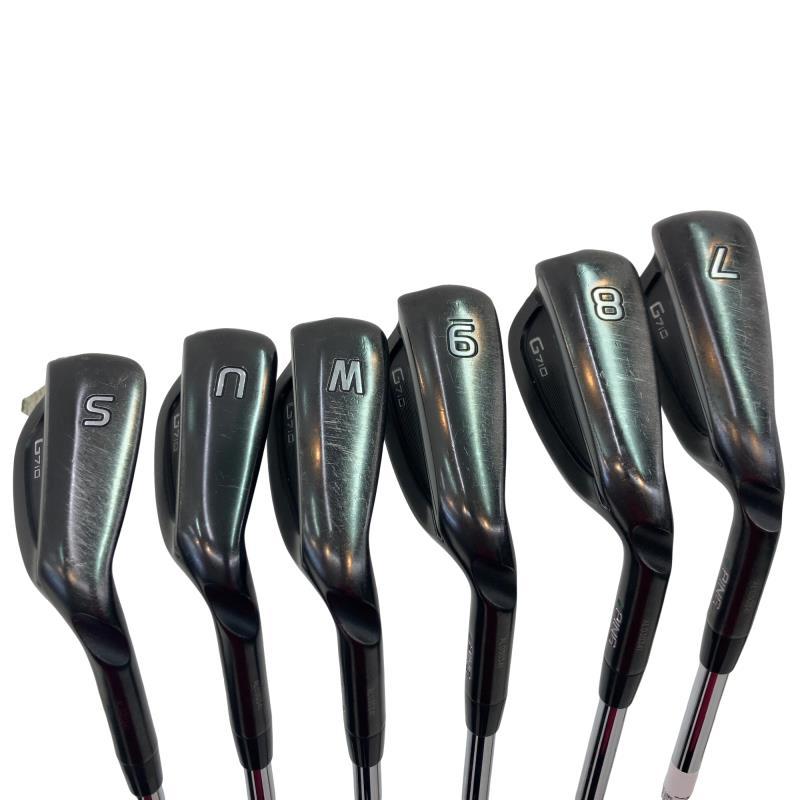 【PING ピン】G710 アイアンセット　7〜S 6本セット PING（ピン） G710 7S アイアンセット IR フレックスX : ゴルフ