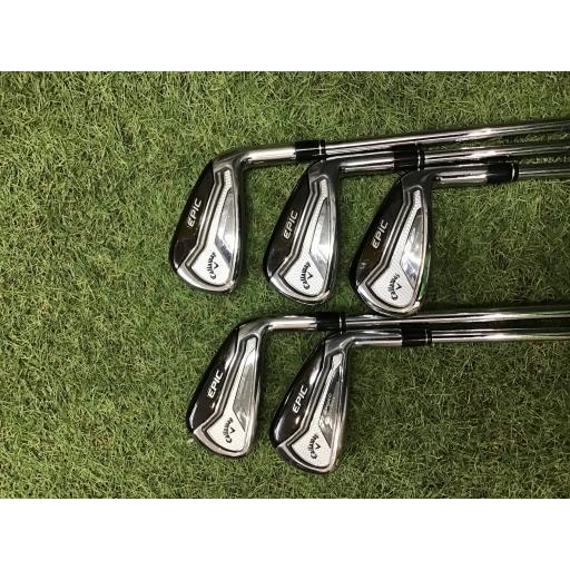 キャロウェイ エピック アイアンセット FORGED STAR EPIC FORGED STAR 5S フレックスS 中古 Cランク｜golfpartner｜03