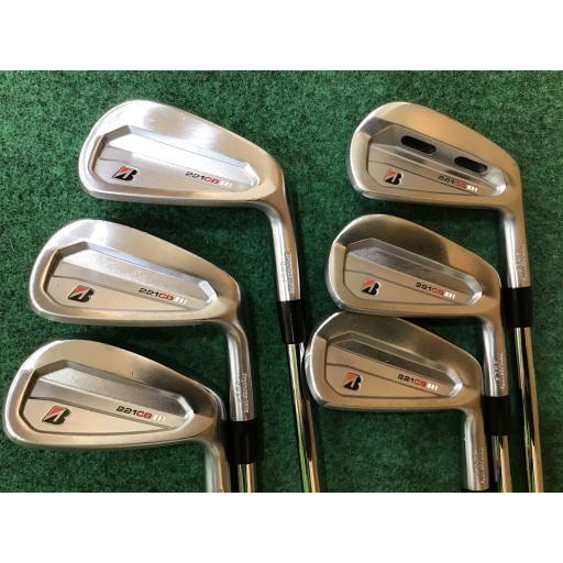 ブリヂストン BRIDGESTONE アイアンセット 221CB BRIDGESTONE 221CB 6S フレックスR 中古 Cランク｜golfpartner｜02