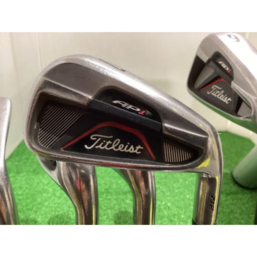 タイトリスト Titleist アイアンセット AP1 712 Titleist AP1 712 6S フレックスR 中古 Dランク｜golfpartner｜02