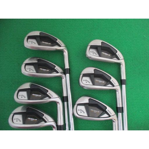 キャロウェイ ROGUE ST アイアンセット MAX ROGUE ST MAX  7S フレックスS 中古 Cランク｜golfpartner｜05