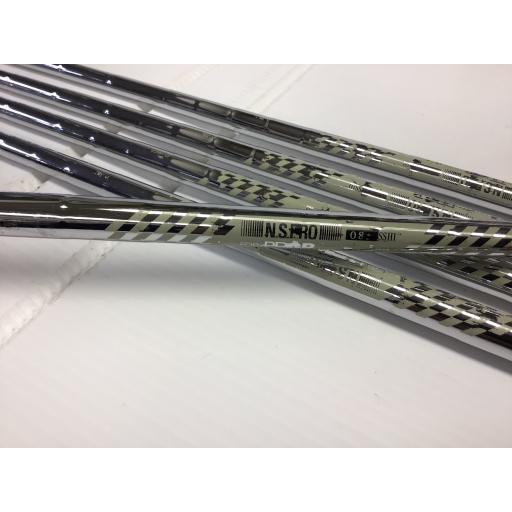 プロギア PRGR アイアンセット nabla RS TITAN FACE iD nabla RS TITAN FACE 5S フレックスSR 中古 Cランク｜golfpartner｜05