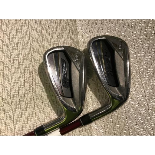 プロギア PRGR レッド アイアンセット チタンフェース(2016) RED チタンフェース(2016) 5S フレックスR 中古 Cランク｜golfpartner｜02