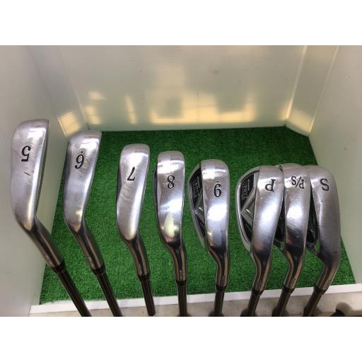 ブリヂストン ツアーステージ ファイズ アイアンセット TOURSTAGE PHYZ FORGED 8S フレックスS 中古 Dランク｜golfpartner｜02